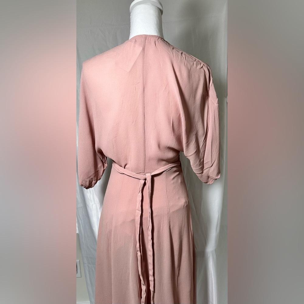 Reformation Blush Pink Winslow maxi dress - Picture 7 of 10